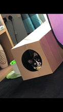 Load image into Gallery viewer, CATMAT Heavy Duty brown paper and card cat tunnel.  1 Metre long.  FREE SHIPPING - Catmats, Tunnels, Springs and Things