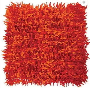 Special "Flame" Red and Orange pack of two tissue paper cat mats